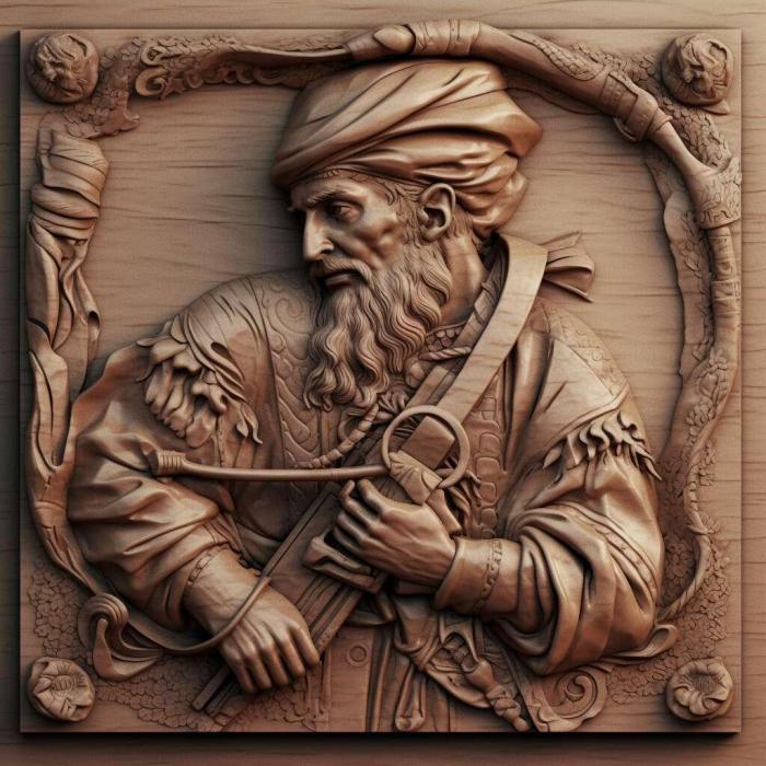 نموذج ثلاثي الأبعاد لآلة CNC 3D Art 